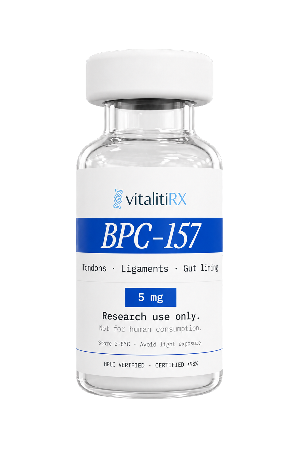 BPC-157 5mg vial product render
