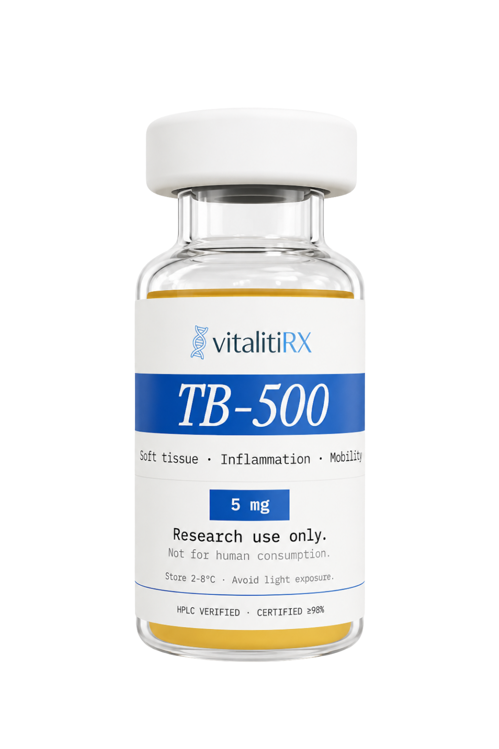 TB-500 10mg vial product render