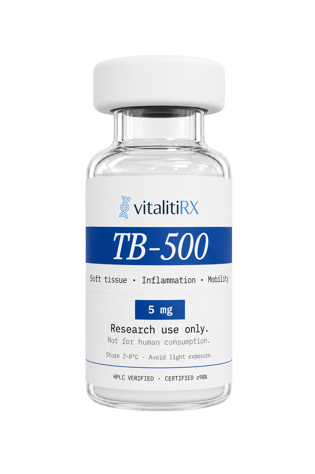TB-500 5mg vial product render