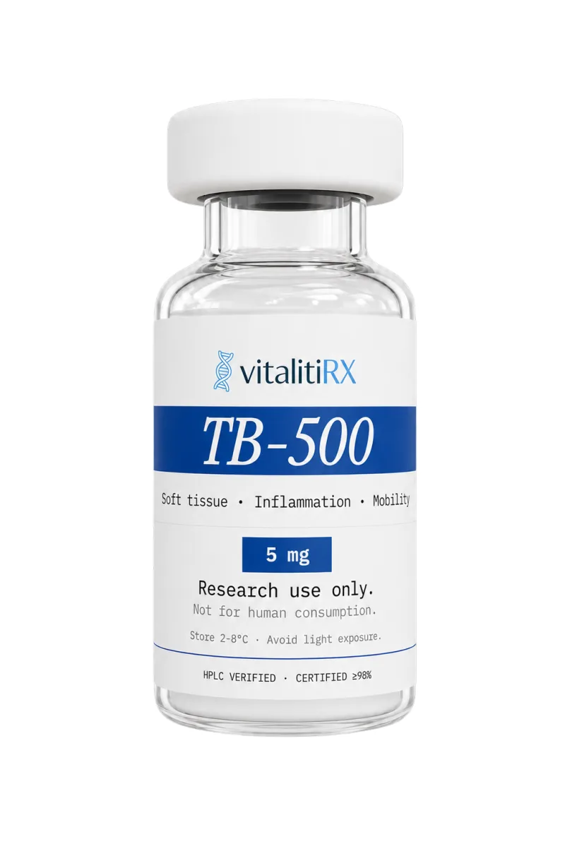 TB-500 5mg vial product render